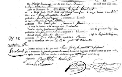 HUBERT Antoine Joseph