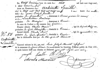 LECAILLE Antoinette