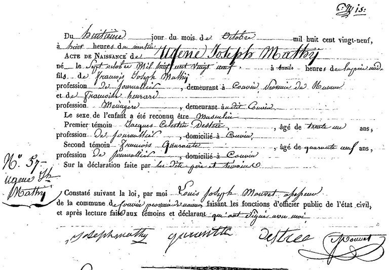 MATHY Ugène Joseph
