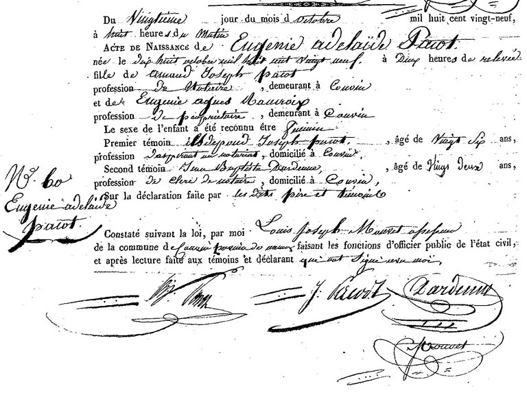 PACOT Eugénie Adélaide