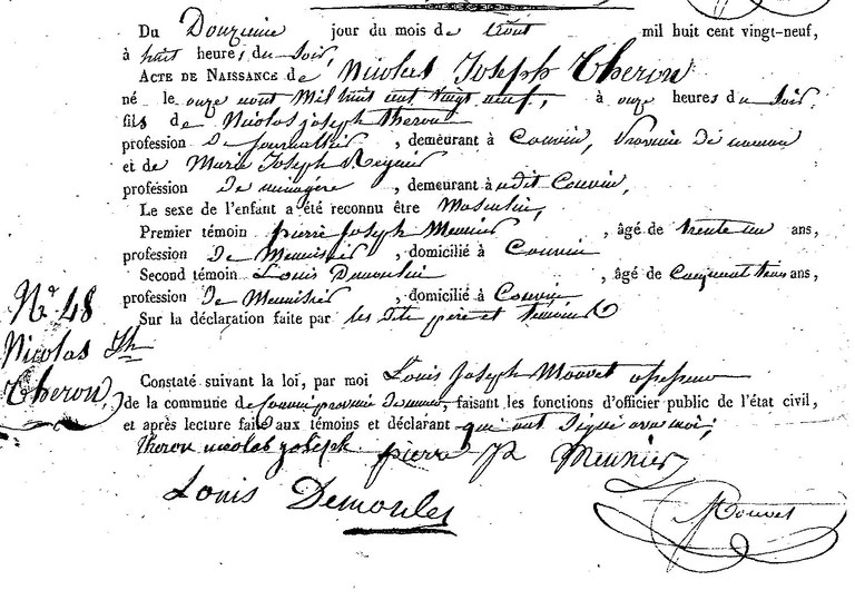 THERON Nicolas Joseph