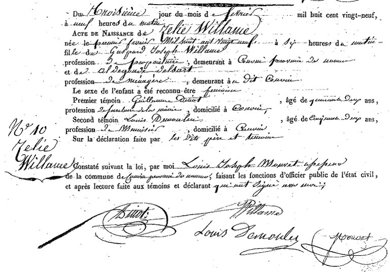 WILLAME Zélie