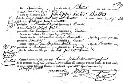 BALLAT Philippe Victor