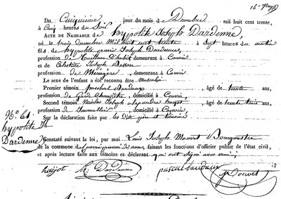 DARDENNE Hypolite Joseph