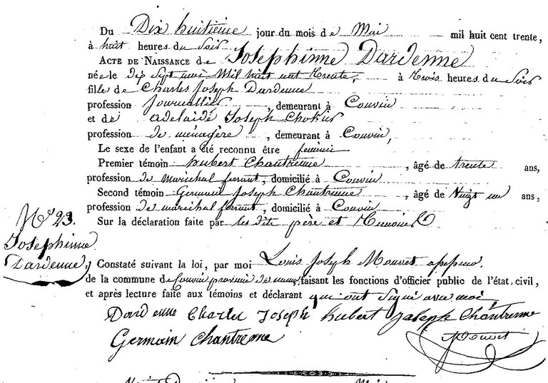 DARDENNE Joséphine