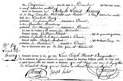 HENRY Joseph Louis
