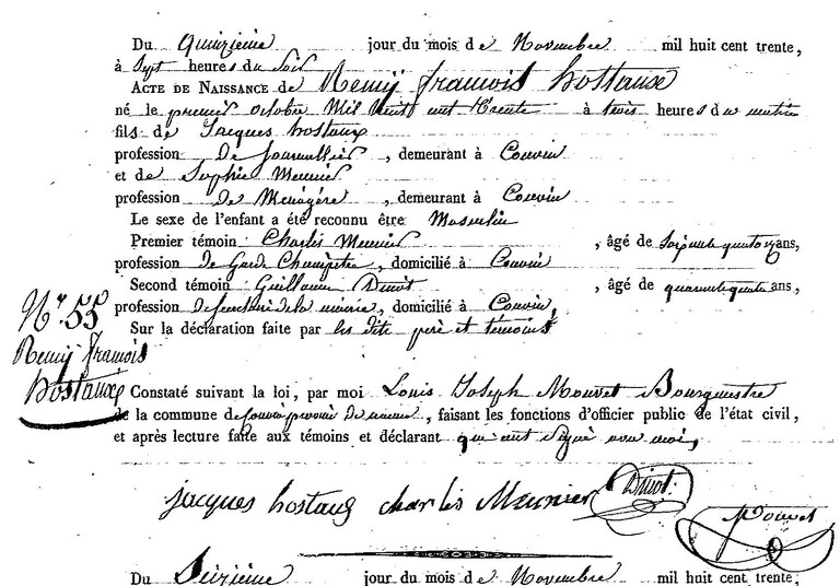 HOSTAUX Remy François