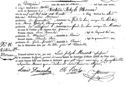 MOREAU Victoire Joseph