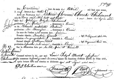 THILIMANS Désirée Florence Thérèse