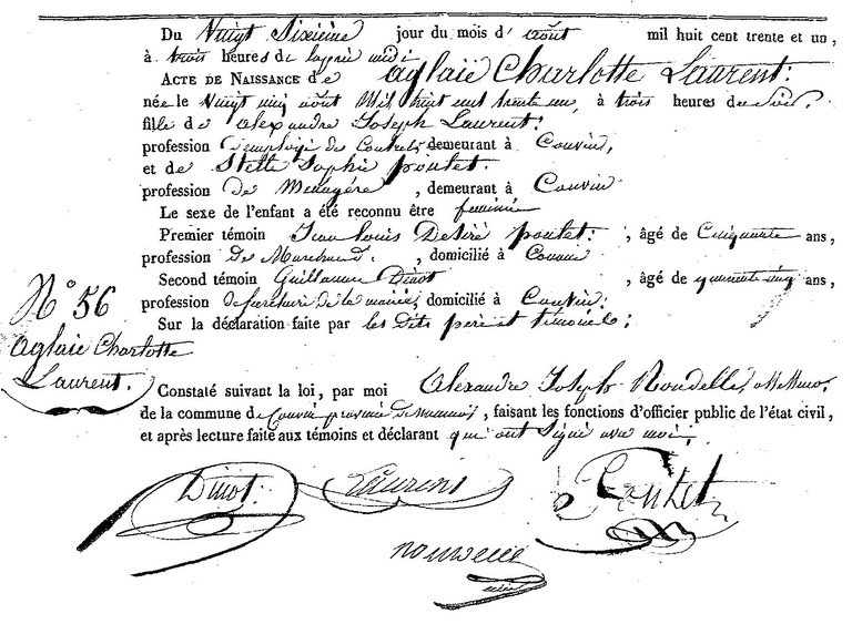 LAURENT Aglaée Charlotte