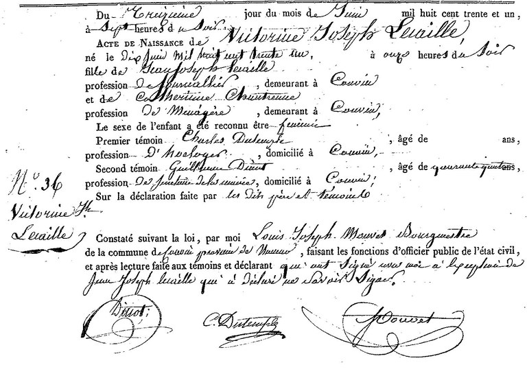 LECAILLE Victoire Joseph