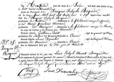 REIGNIER Jacques Joseph