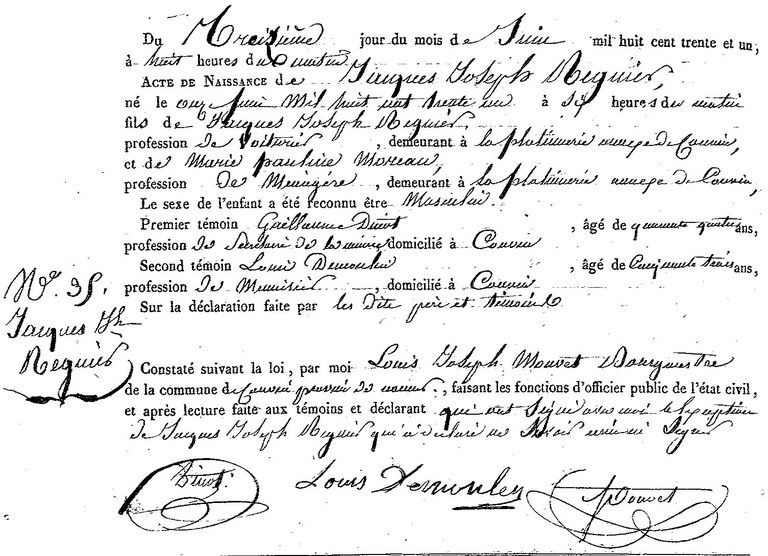 REIGNIER Jacques Joseph