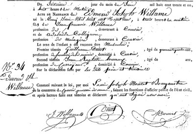 WILLIAME Edmond Joseph