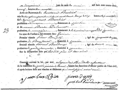 BARBIER Hortence