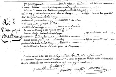BRICHAUX Victoire Joseph