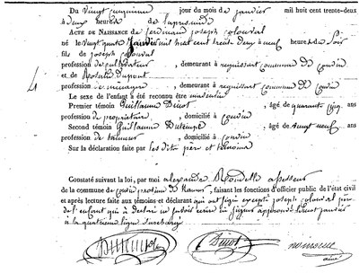 COLONVAL Ferdinand Joseph
