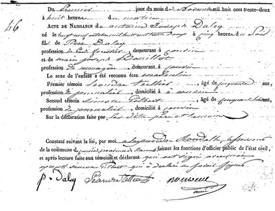 DALCQ Antoine Joseph