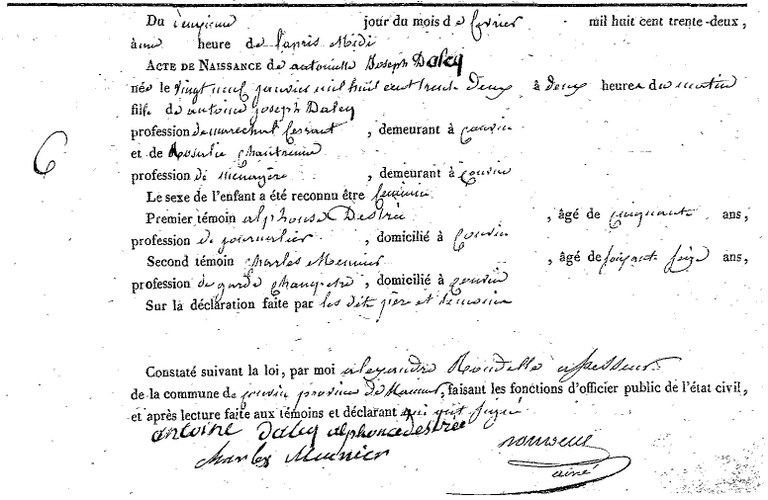 DALCQ Antoinette Joseph