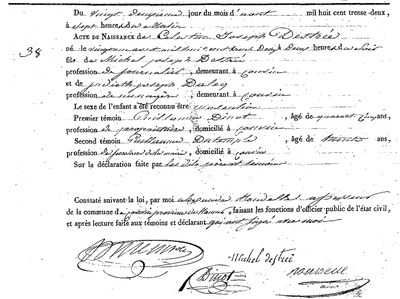 DESTREE Célestin Joseph