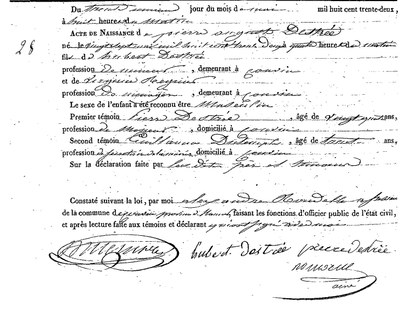 DESTREE Pierre Auguste