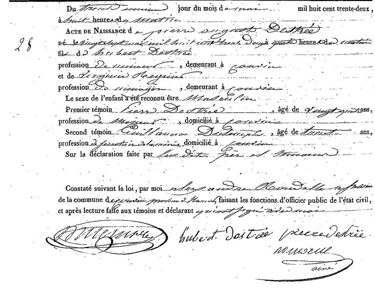 DESTREE Pierre Auguste