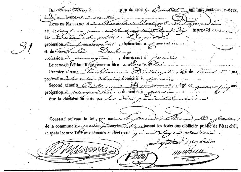 DUJARDIN Nicolas Joseph