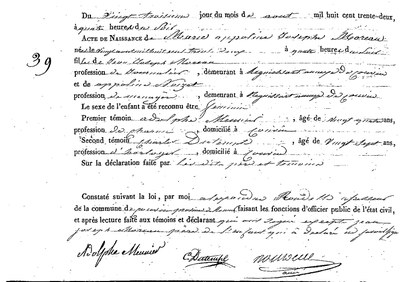 MOREAU Marie Apolline Joseph