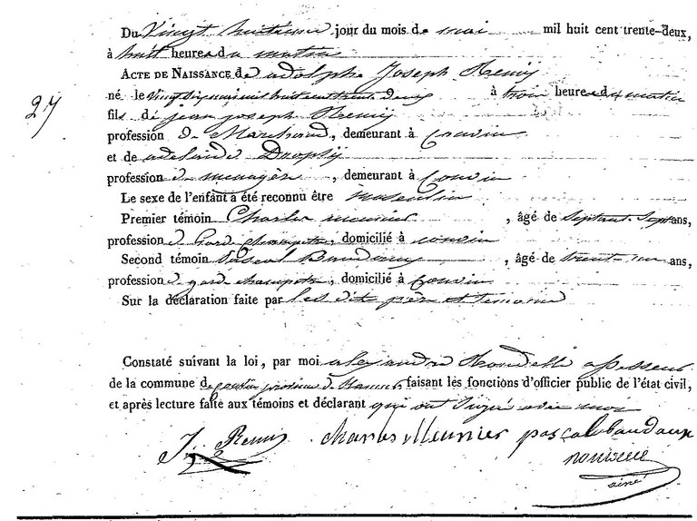 REMY Adolphe Joseph