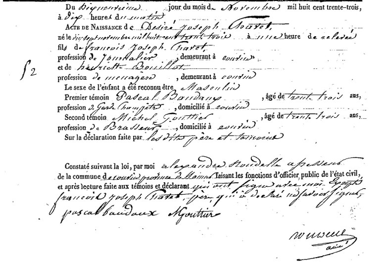 CHAVET Désiré Joseph