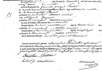 CHAVET François Joseph