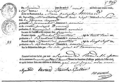 HENRARD Marie Josephe