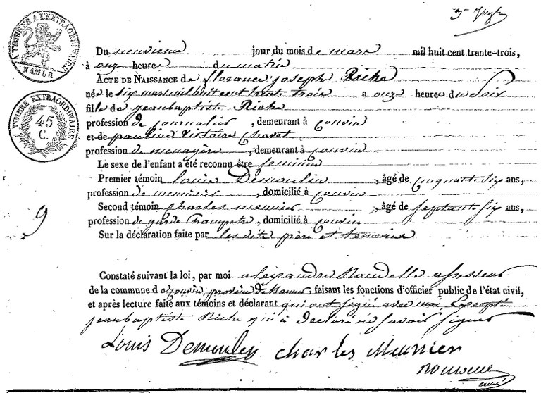 RICHE Florence Joseph