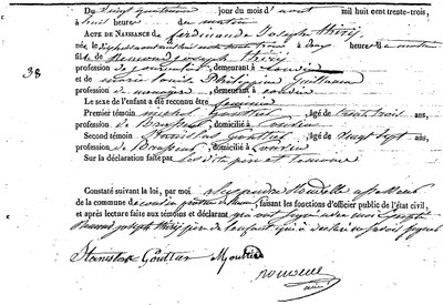 THIRY Ferdinand Joseph