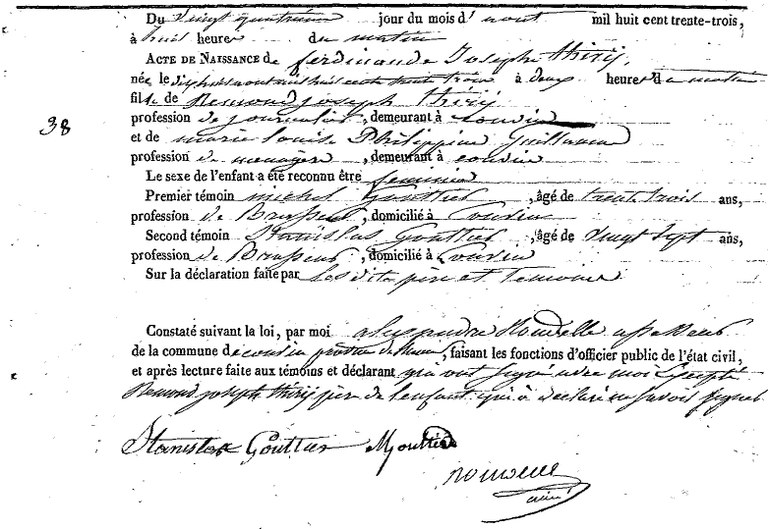 THIRY Ferdinand Joseph