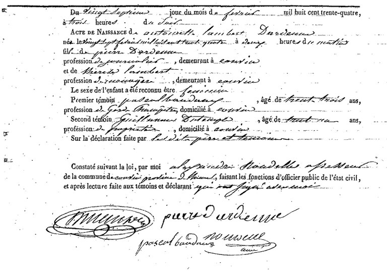 DARDENNE Antoinette Lambert