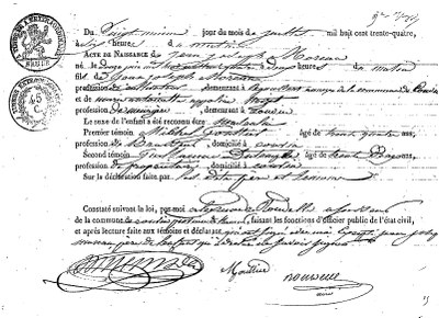 MOREAU Jean Joseph
