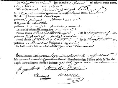 PERLAUX François Joseph
