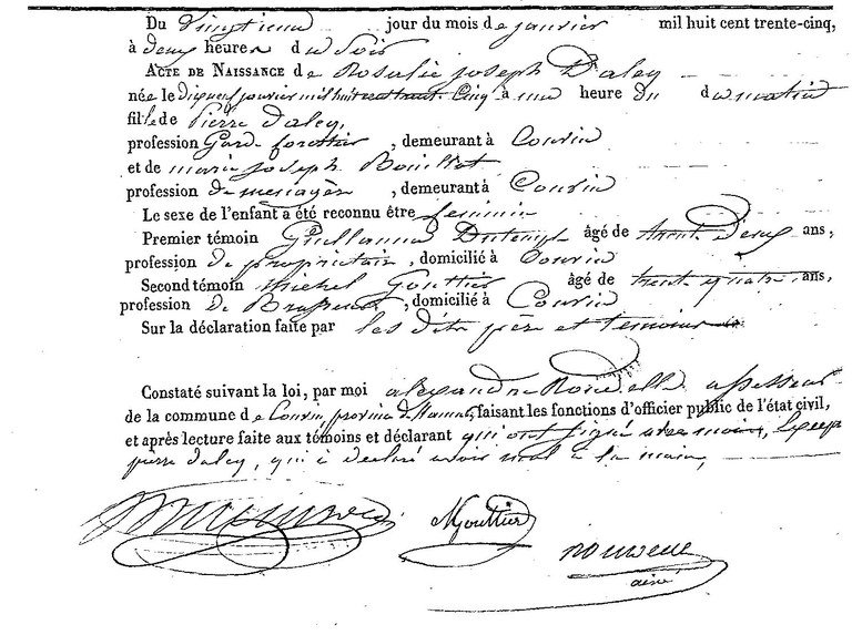 DALCQ Rosalie Joseph