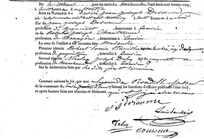 DESORME Désiré Jean Joseph