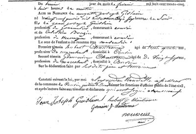 GUISLAIN Auguste Joseph