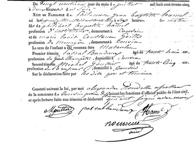 HAMEL Philomène Jean Baptiste