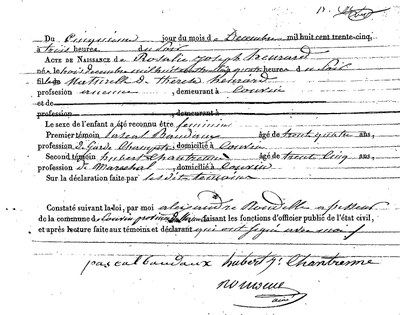 HENRARD Rosalie Joseph