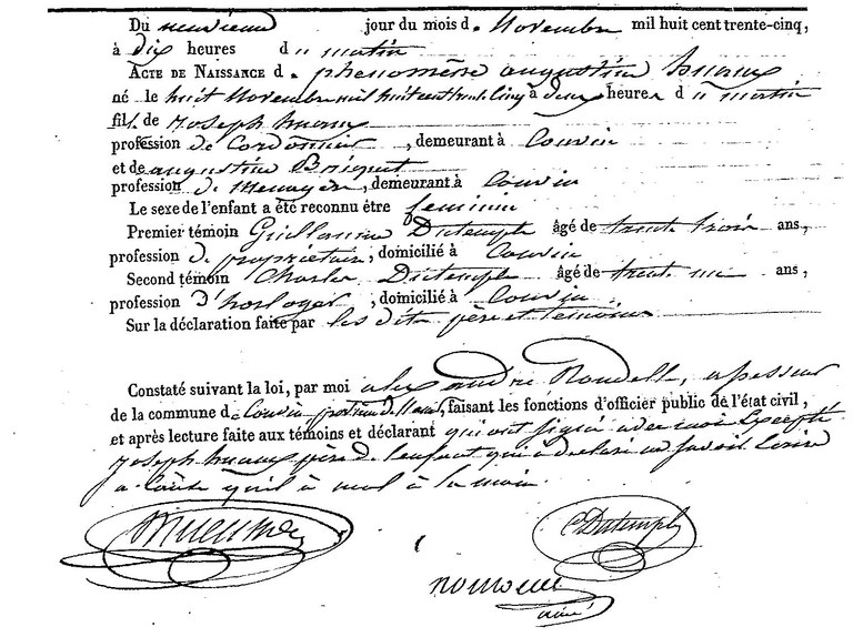 HUAUX Philomène Augustine