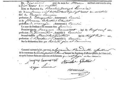 LEMAIRE Barbe Joseph