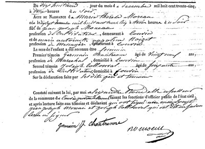 MOREAU Marie Thérèse
