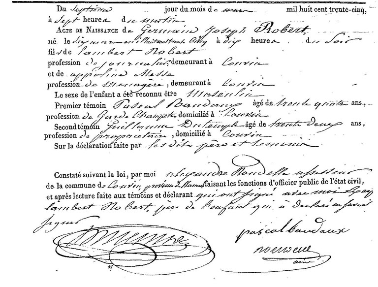 ROBERT Germain Joseph
