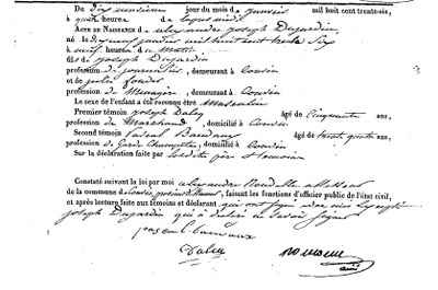 DUJARDIN Alexandre Joseph