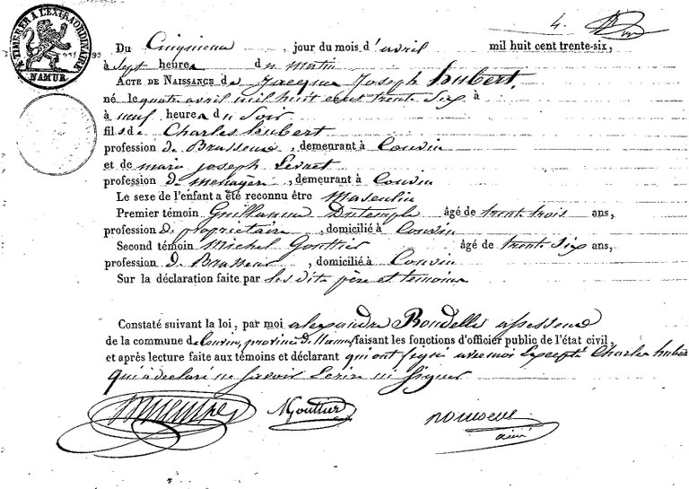 HUBERT Jacques Joseph