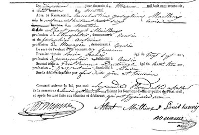 MAILLEUX Lambertine Josephine